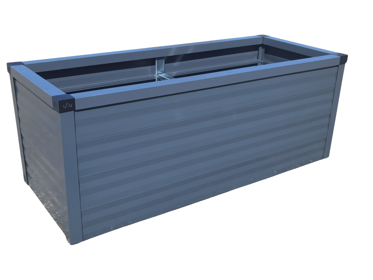 Visoka vrtna greda, kovinska ali lesena?